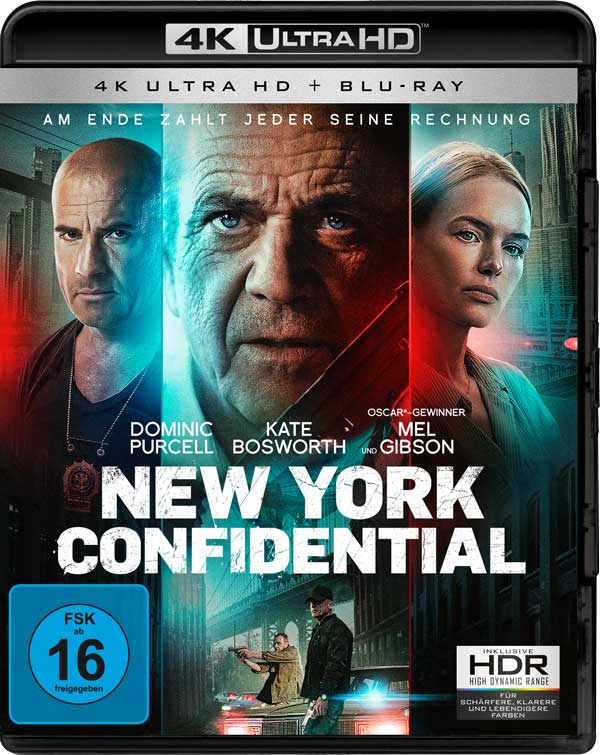 New York Confidential (4K-UHD+Blu-ray) Cover