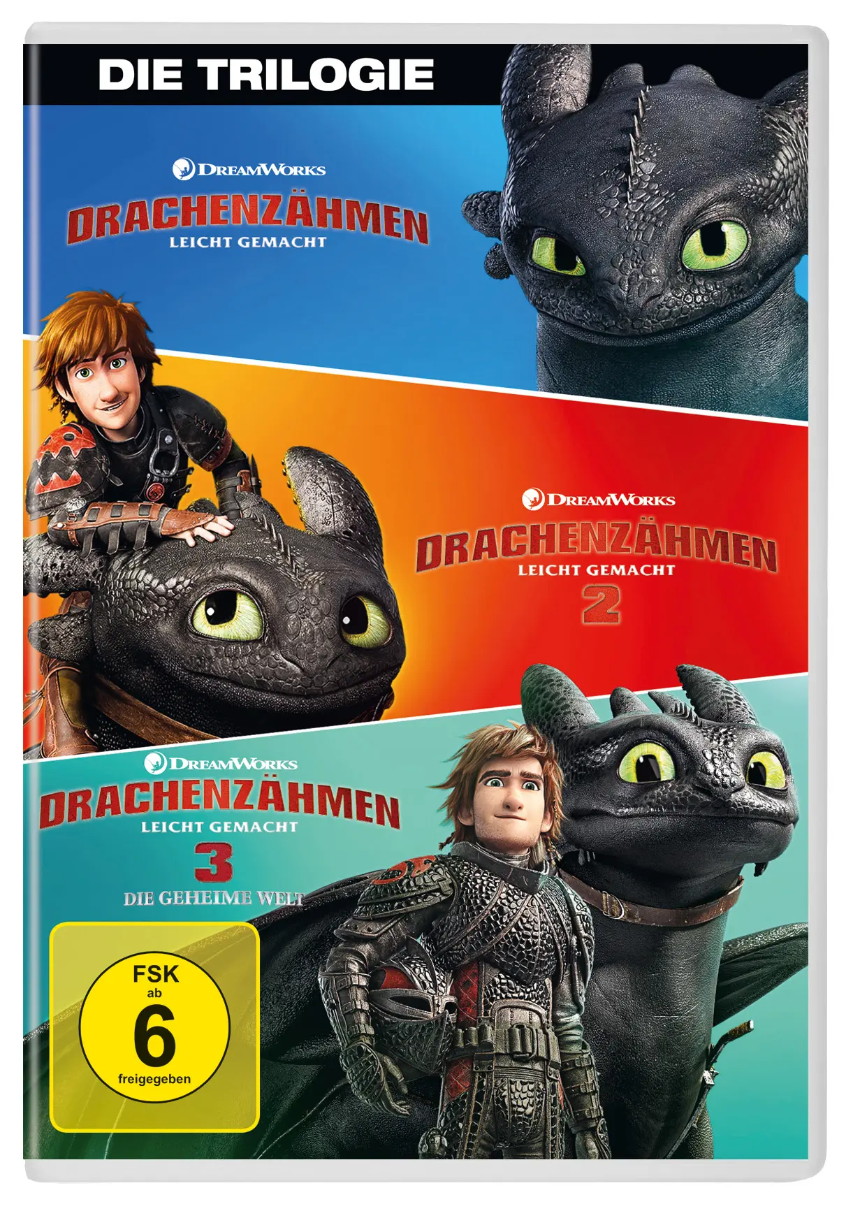 Drachenzähmen leicht gemacht 1-3 (DVD)