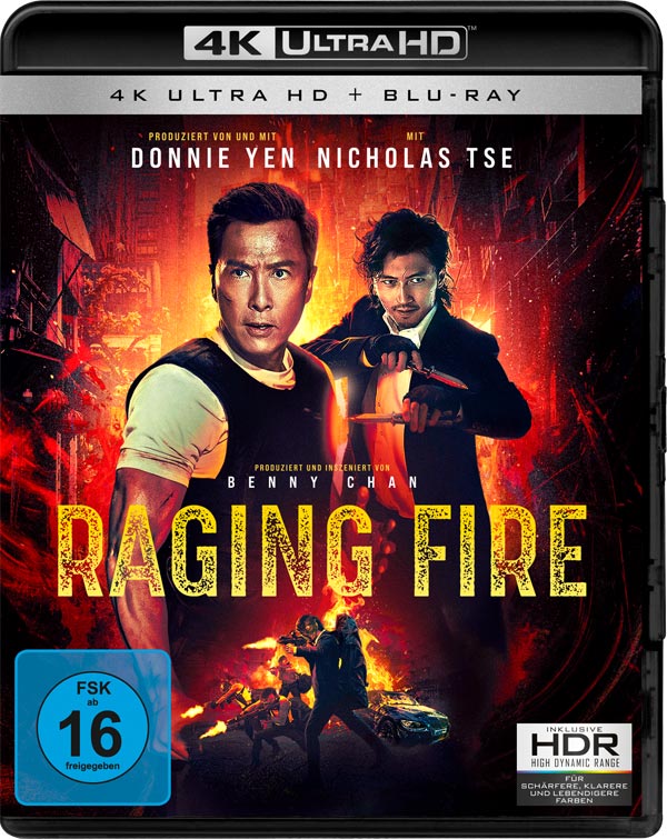 Raging Fire (4K-UHD+Blu-ray) Cover
