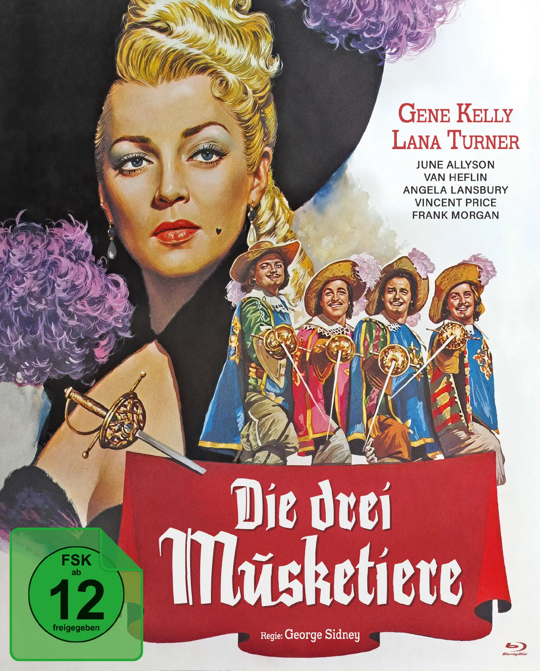 Die drei Musketiere (Digipack, Blu-ray+DVD)