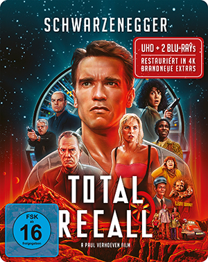Total Recall - Uncut - Limited Steelbook Edition (4K Ultra HD + 2 Blu-rays) Cover Total Recall - Uncut - Limited Steelbook Edition (4K Ultra HD + 2 Blu-rays) Cover