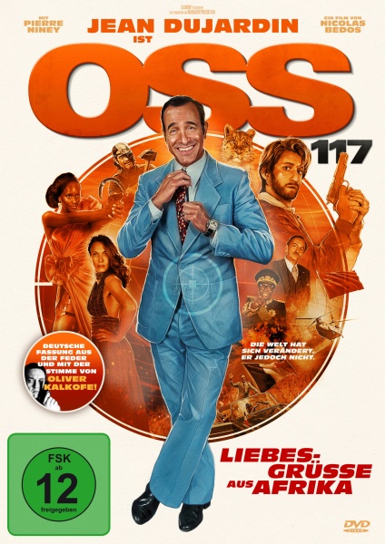 OSS 117 - Liebesgrüße aus Afrika (DVD) Cover OSS 117 - Liebesgrüße aus Afrika (DVD) Cover