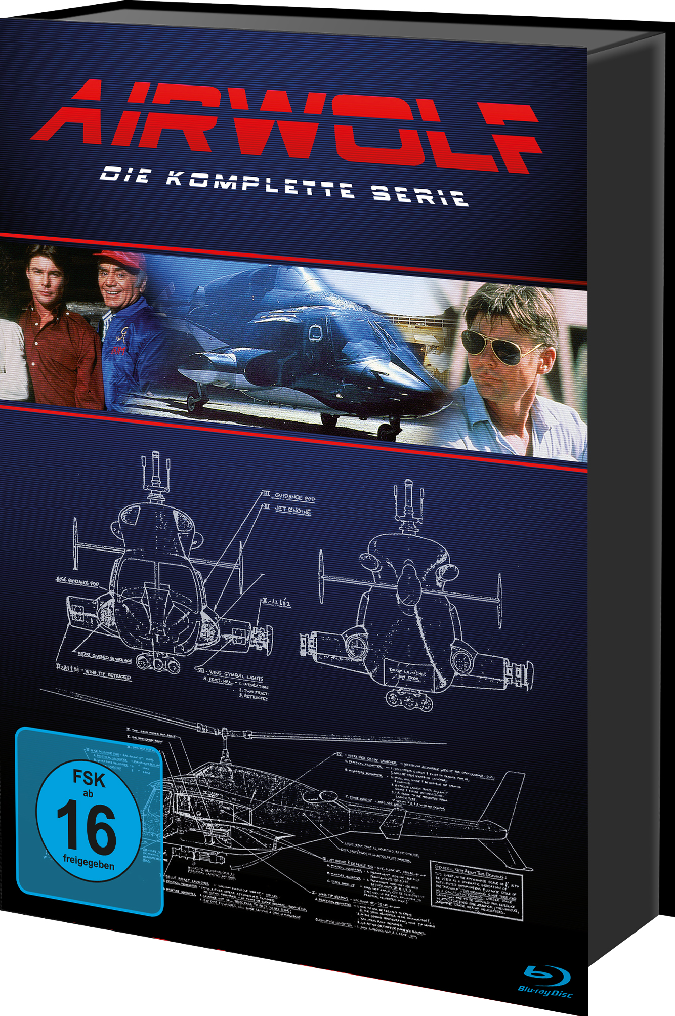Airwolf - Die komplette Serie (Blu-ray) Airwolf - Die komplette Serie (Blu-ray)