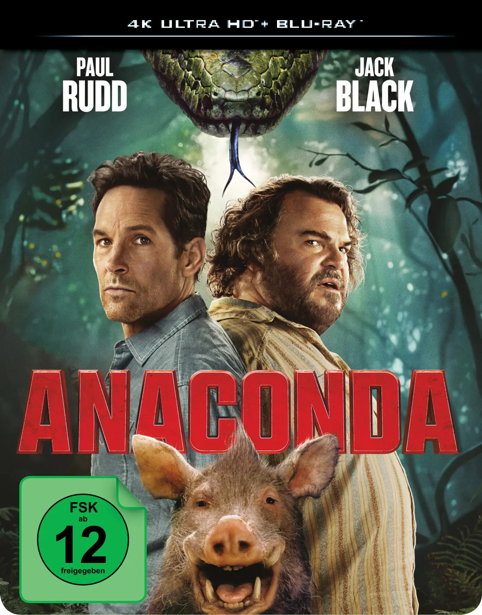 Anaconda (Limitertes Steelbook, 4K-UHD+Blu-ray)