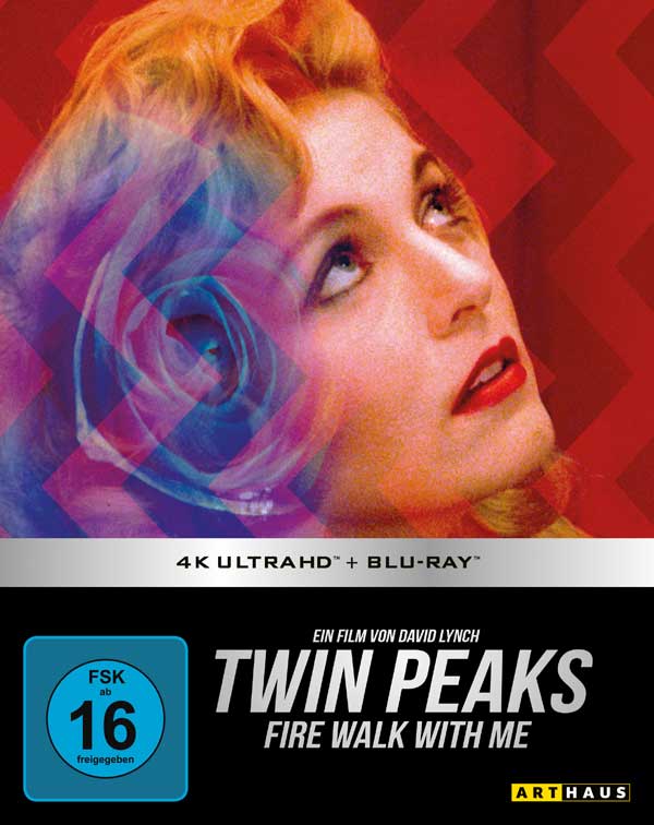 Twin Peaks - Der Film - Limited Steelbook Edition (4K Ultra HD+Blu-ray) Cover Twin Peaks - Der Film - Limited Steelbook Edition (4K Ultra HD+Blu-ray) Cover