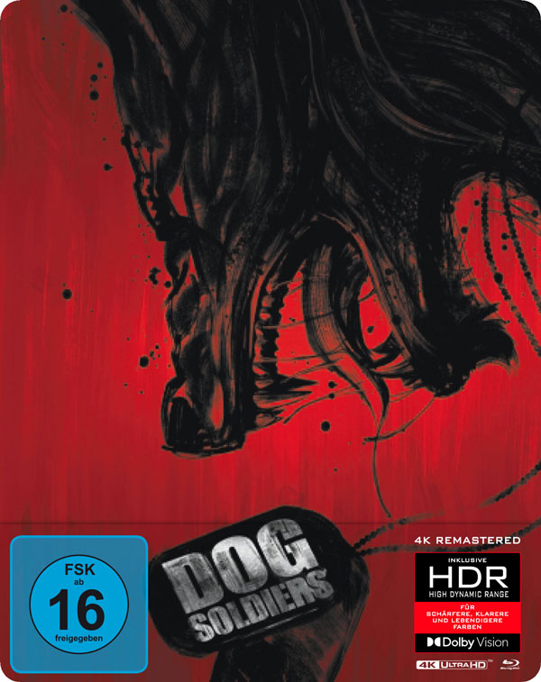Dog Soldiers (Steelbook, 4K-UHD+Blu-ray) Cover Dog Soldiers (Steelbook, 4K-UHD+Blu-ray) Cover