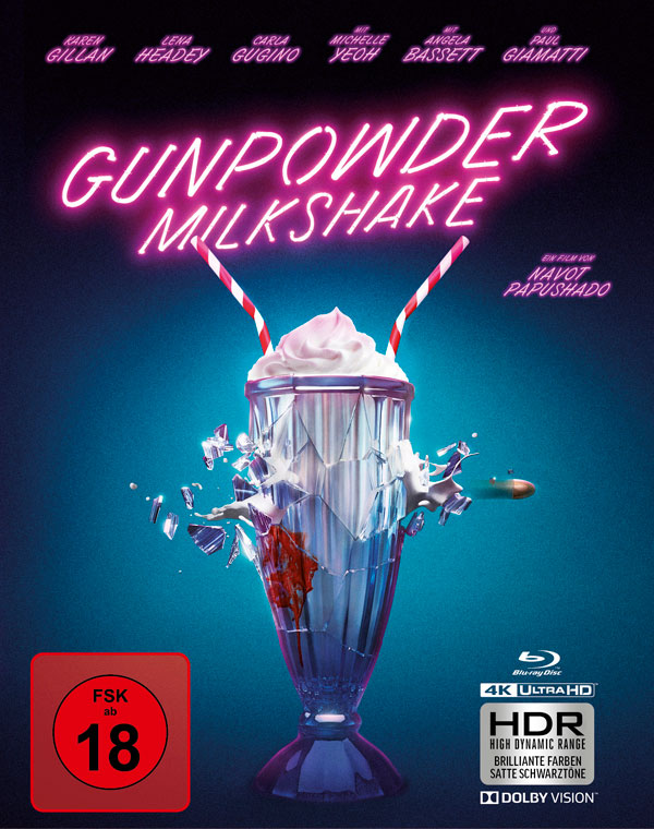 Gunpowder Milkshake (MB-4KUHD+Blu-ray) Cover Gunpowder Milkshake (MB-4KUHD+Blu-ray) Cover