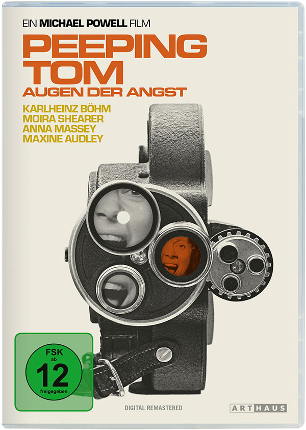 Peeping Tom - Augen der Angst - Digital Remastered (DVD) Cover