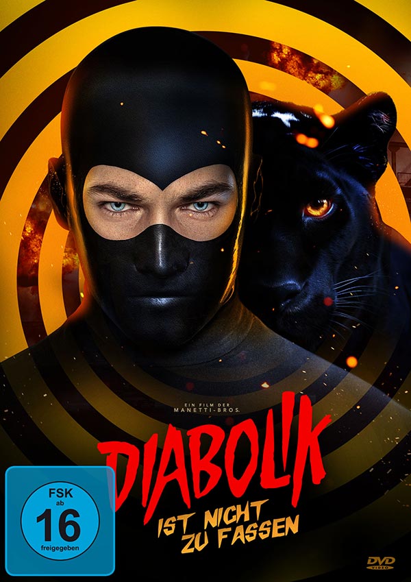 Diabolik ist nicht zu fassen (DVD) Cover Diabolik ist nicht zu fassen (DVD) Cover