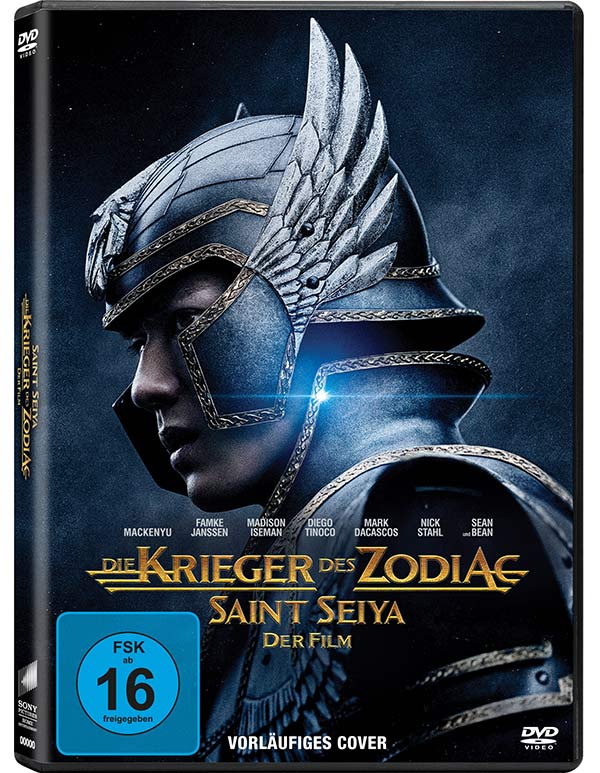 Saint Seiya: Die Krieger des Zodiac - Der Film (DVD) Cover
