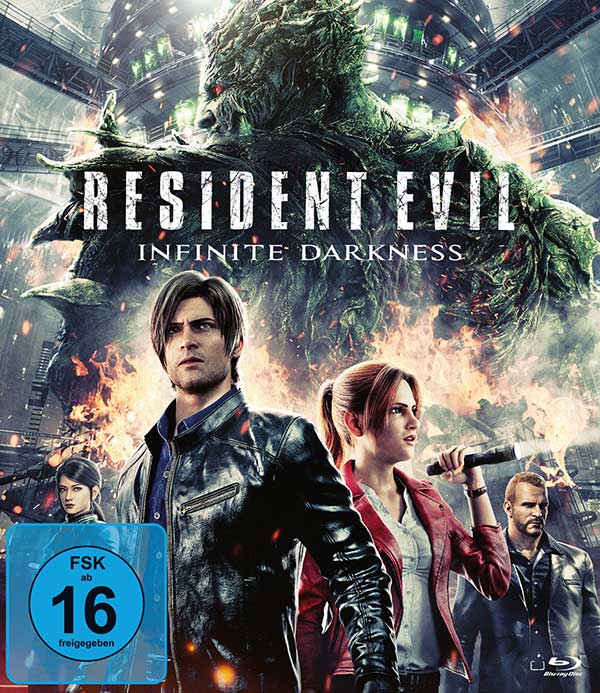 Resident Evil: Infinite Darkness (Blu-ray) Cover Resident Evil: Infinite Darkness (Blu-ray) Cover
