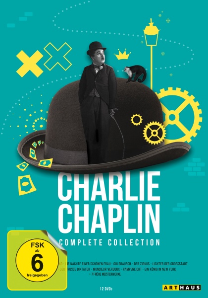 Charlie Chaplin-Complete Collection (DVD) Cover Charlie Chaplin-Complete Collection (DVD) Cover