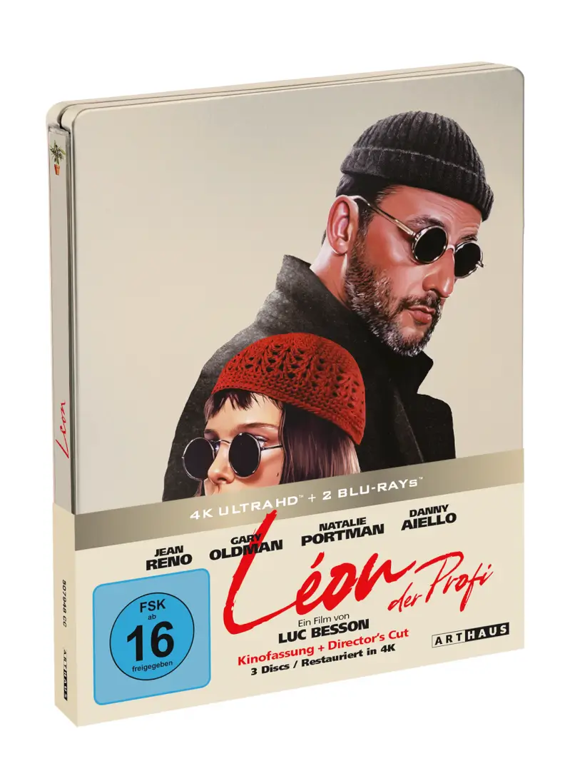 Leon - Der Profi - Definitive Edition - Limited Steelbook (4K-UHD + 2 Blu-rays) Leon - Der Profi - Definitive Edition - Limited Steelbook (4K-UHD + 2 Blu-rays)