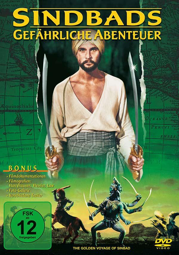 Sindbads gefährliche Abenteuer (DVD) Cover Sindbads gefährliche Abenteuer (DVD) Cover