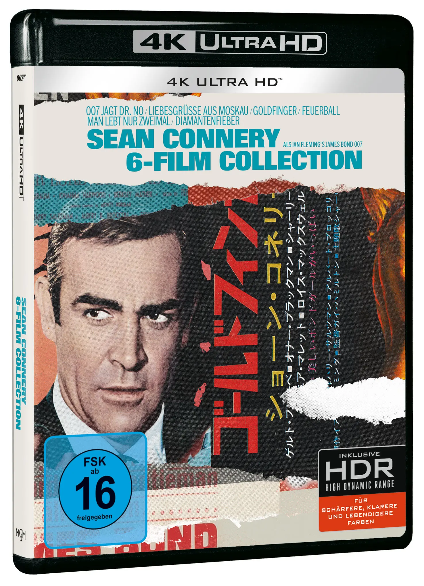 James Bond - Sean Connery 6-Film Collection (6 4K-UHD)