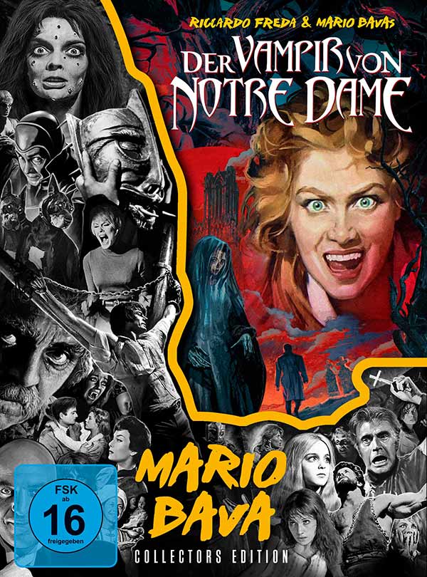 Der Vampir von Notre Dame - Mario Bava-Collection #8 (2 BRs+DVD) Cover Der Vampir von Notre Dame - Mario Bava-Collection #8 (2 BRs+DVD) Cover