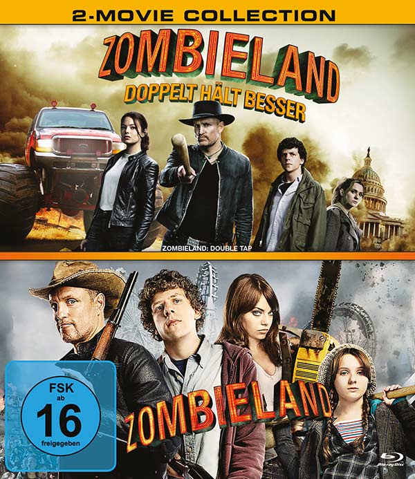 Zombieland / Zombieland - Doppelt hält besser (2 Blu-rays) Zombieland / Zombieland - Doppelt hält besser (2 Blu-rays)