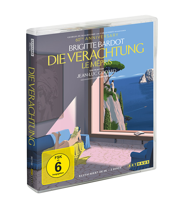 Die Verachtung - Le Mépris - 60th Anniversary Edition (4K Ultra HD+Blu-ray) Die Verachtung - Le Mépris - 60th Anniversary Edition (4K Ultra HD+Blu-ray)