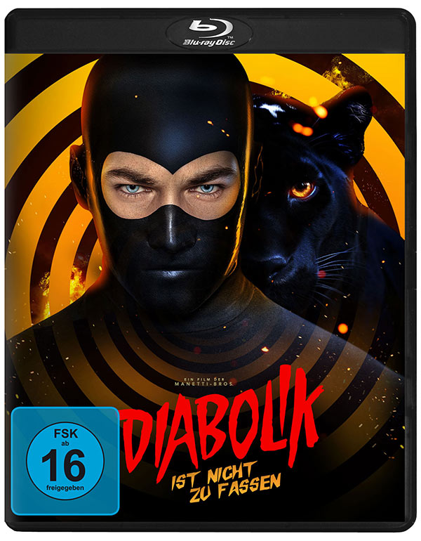 Diabolik ist nicht zu fassen (Blu-ray) Cover