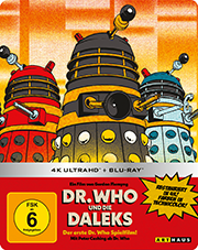 Dr. Who und die Daleks - Limited Steelbook Edition (4K Ultra HD+Blu-ray) Dr. Who und die Daleks - Limited Steelbook Edition (4K Ultra HD+Blu-ray)