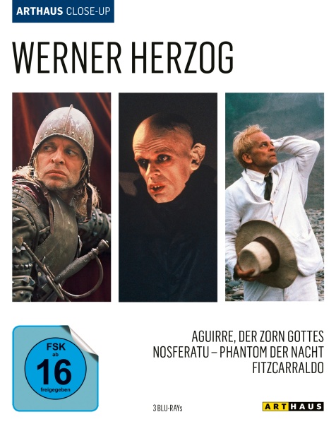 Werner Herzog - Arthaus Close-Up (3 Blu-rays) Cover Werner Herzog - Arthaus Close-Up (3 Blu-rays) Cover