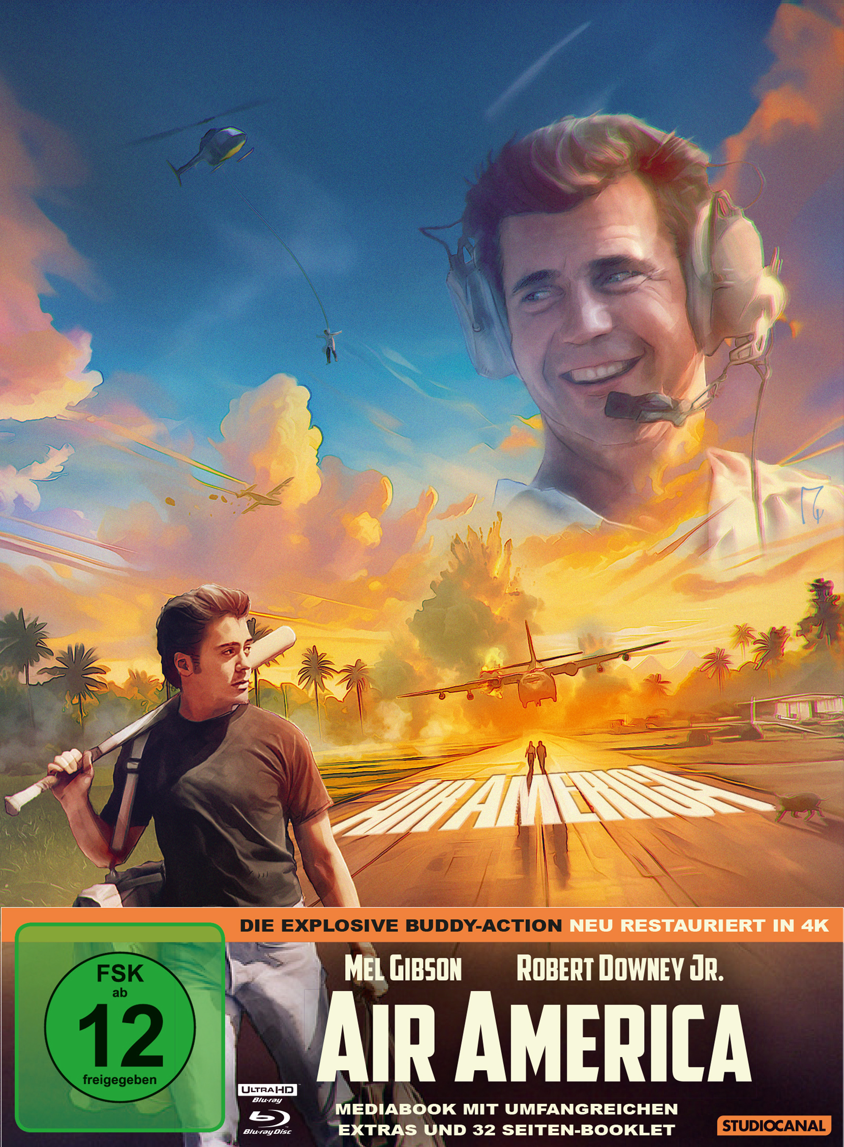 Air America - Limited Collector's Edition (4K-UHD+Blu-ray) Air America - Limited Collector's Edition (4K-UHD+Blu-ray)