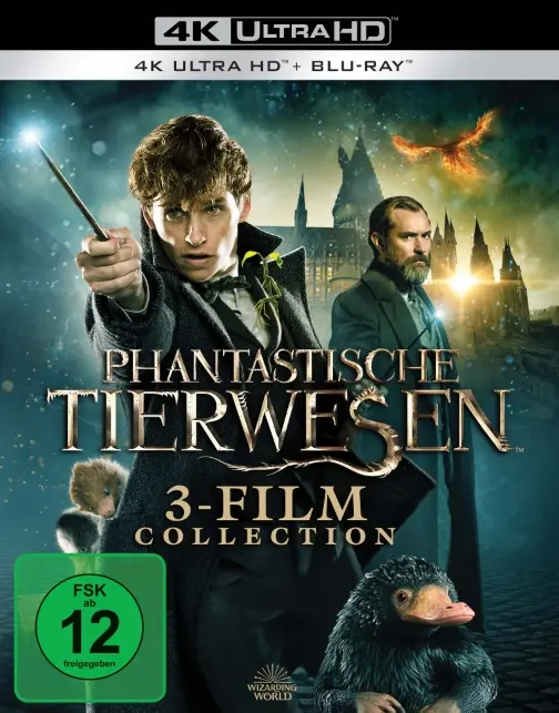 Phantastische Tierwesen 3-Film Collection (4K UHD)