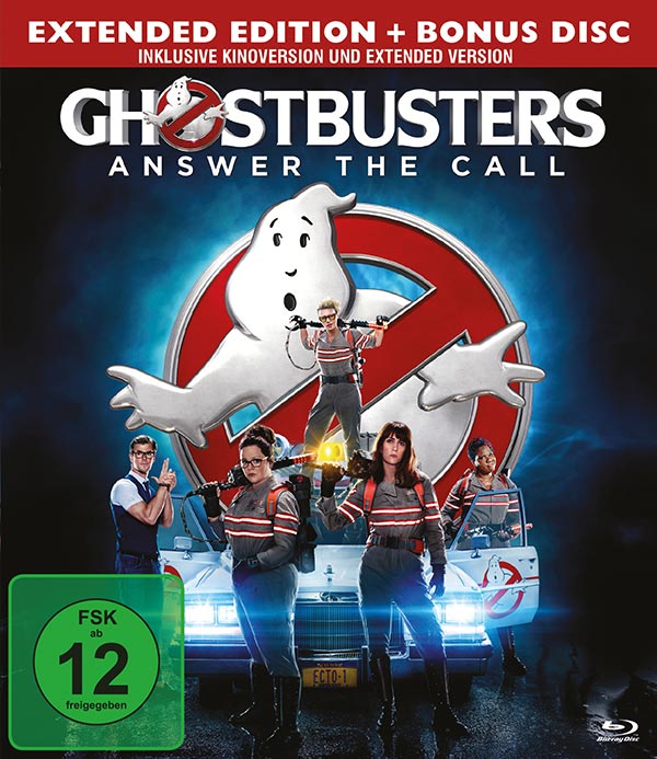 Ghostbusters (2016) (Extended Cut) (2 Blu-rays) Cover Ghostbusters (2016) (Extended Cut) (2 Blu-rays) Cover