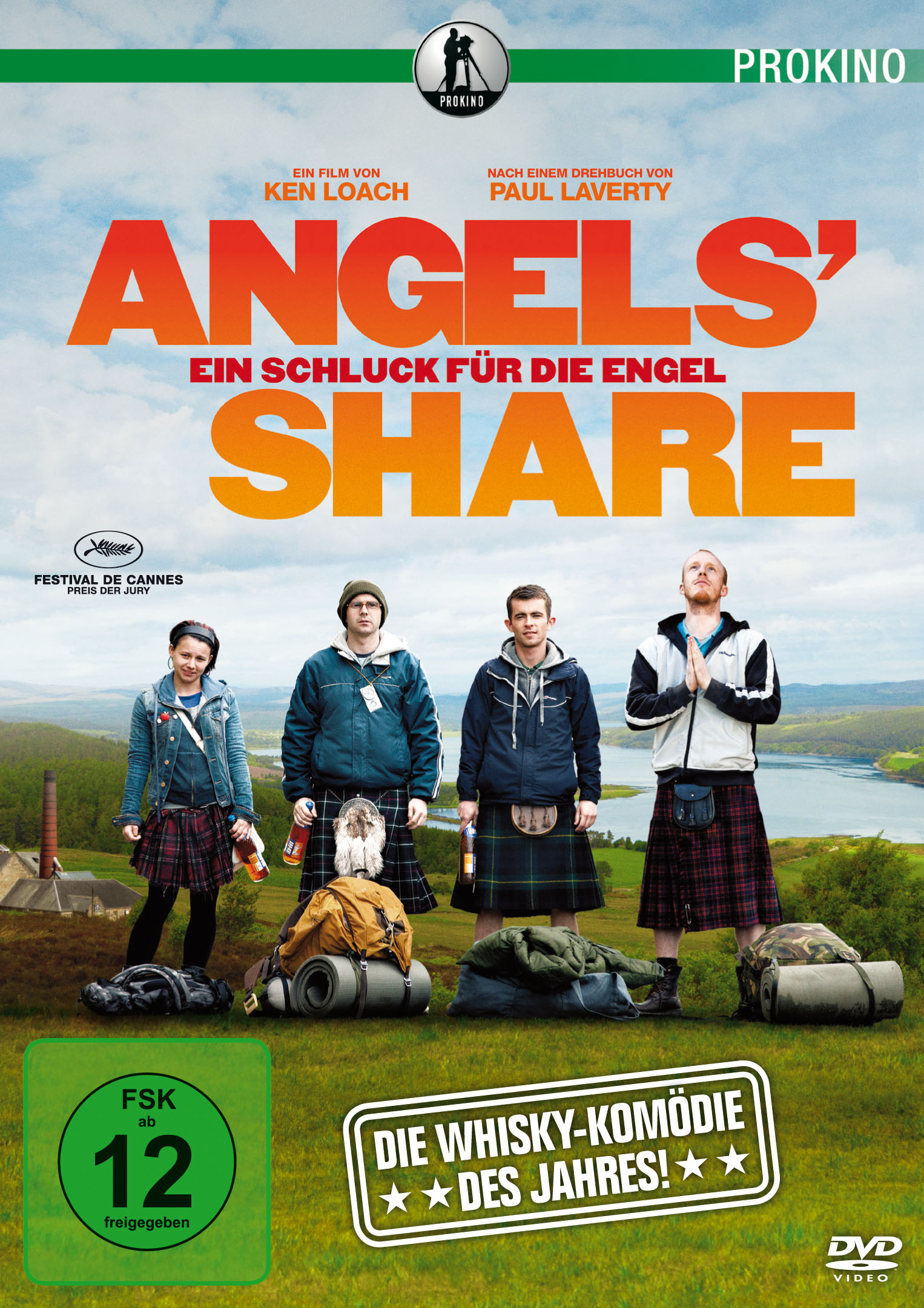 Angels Share - Ein Schluck für die Engel (DVD) Cover Angels Share - Ein Schluck für die Engel (DVD) Cover