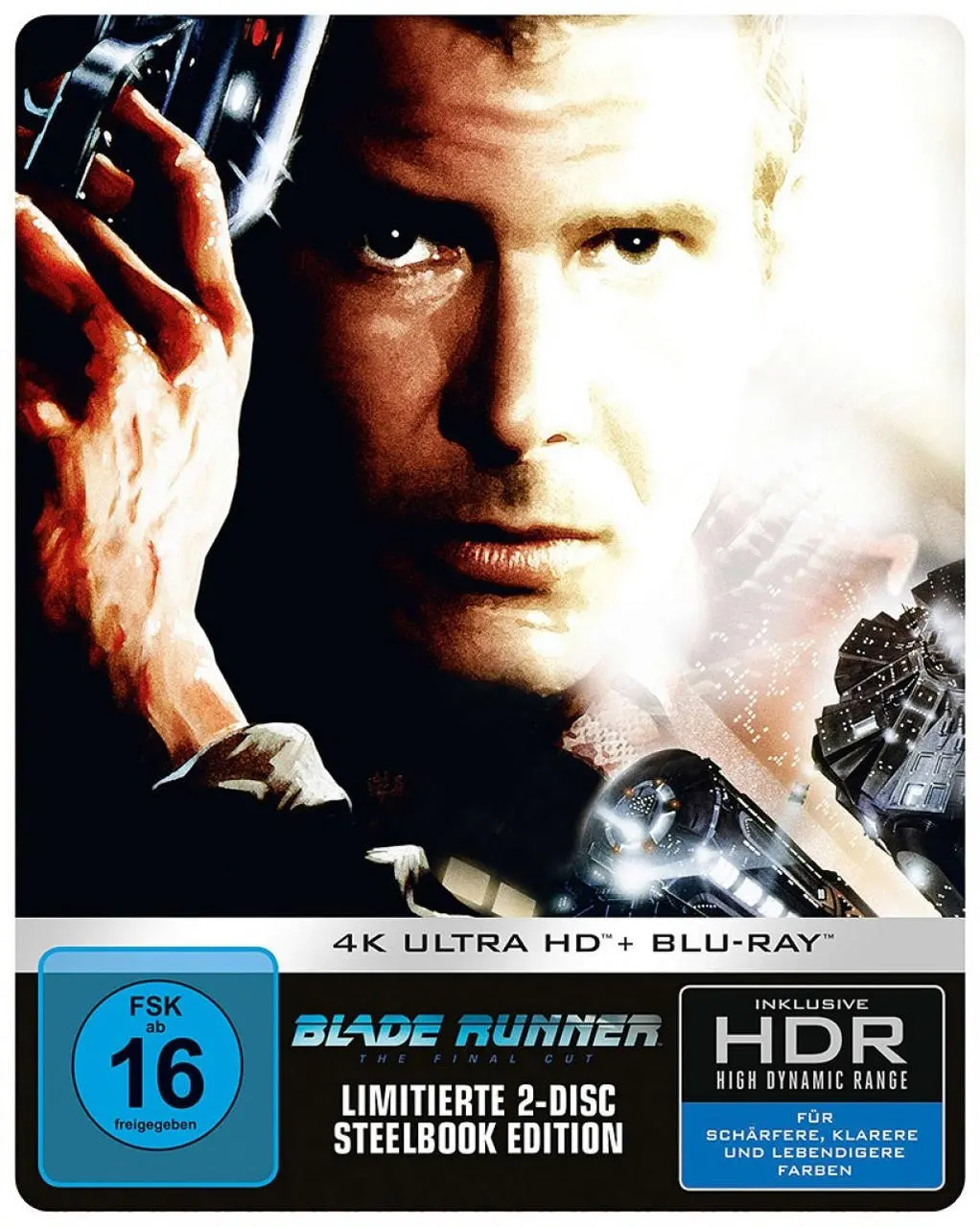 Blade Runner: The Final Cut, 4K Ultra HD Blu-ray, Steelbook-Edition, 2-Disc-Set, HDR