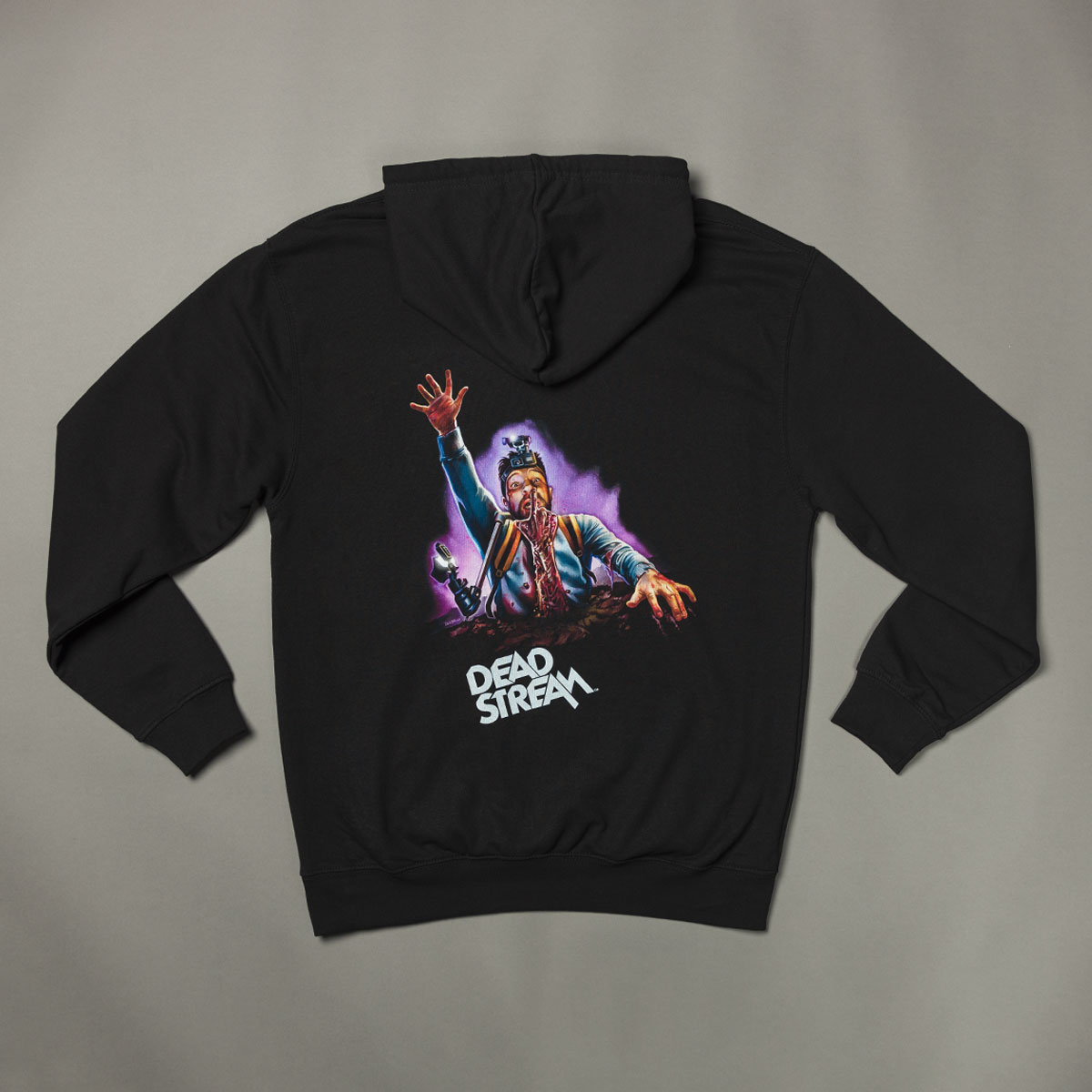 Deadstream Hoodie Unisex Black 4XL Deadstream Hoodie Unisex Black 4XL