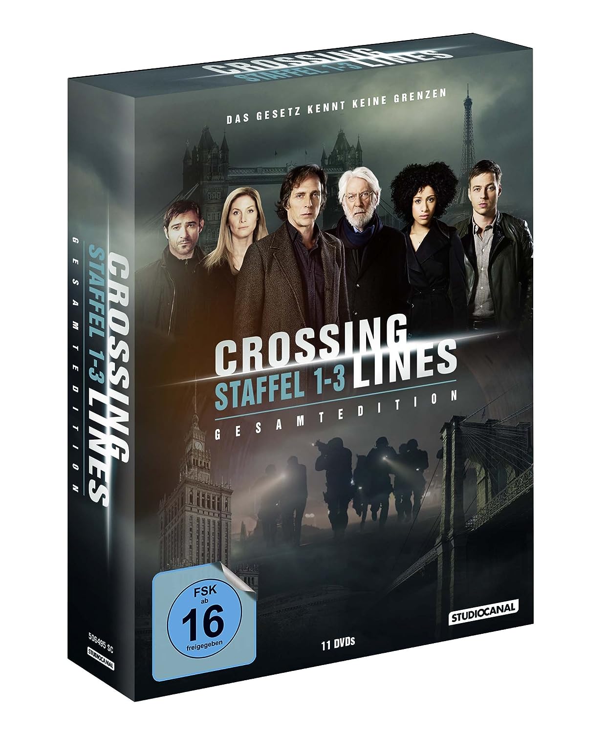 Crossing Lines - Staffel 1-3 - Gesamtedition (11 DVDs) Image 2