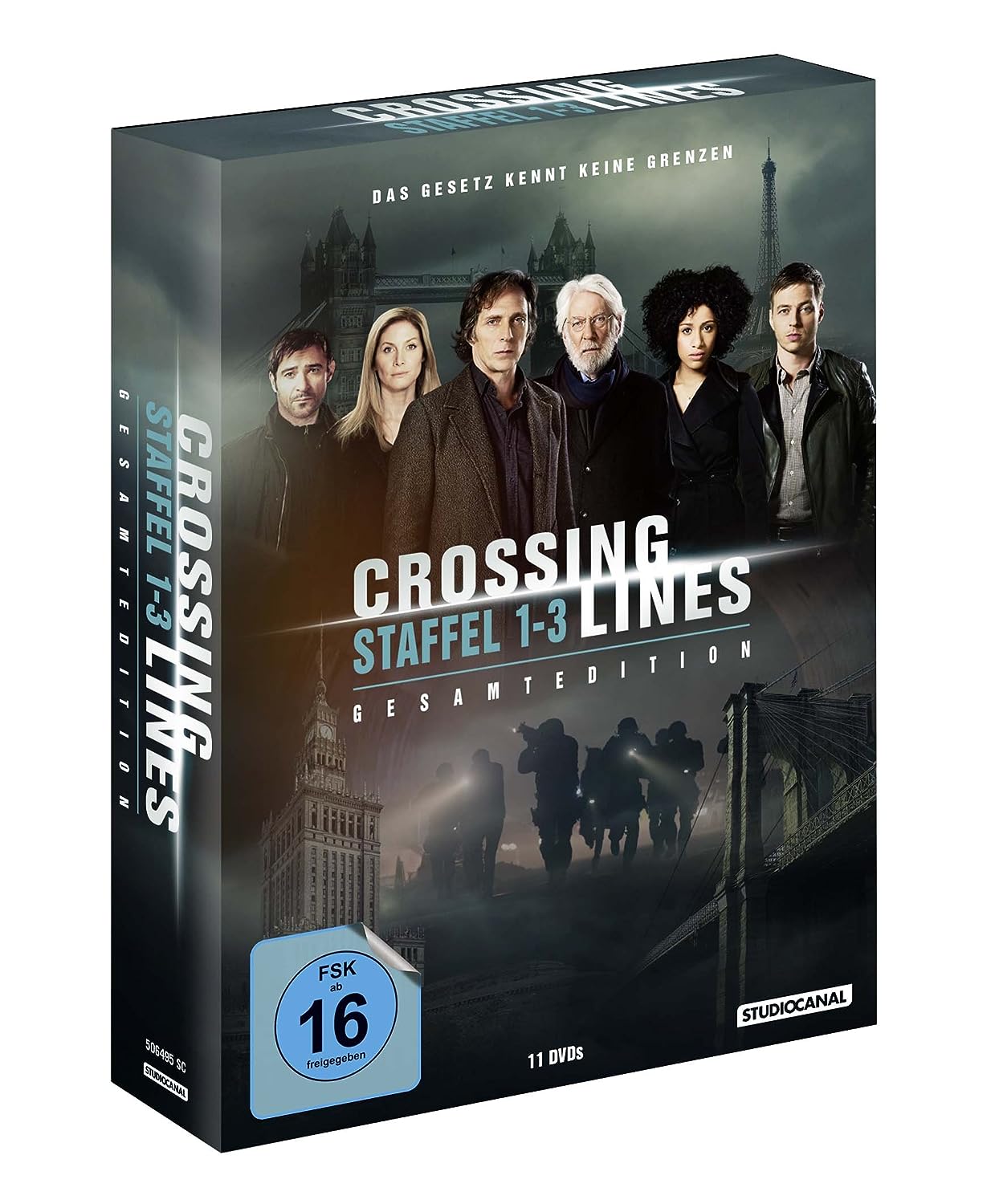 Crossing Lines - Staffel 1-3 - Gesamtedition (11 DVDs) Crossing Lines - Staffel 1-3 - Gesamtedition (11 DVDs)