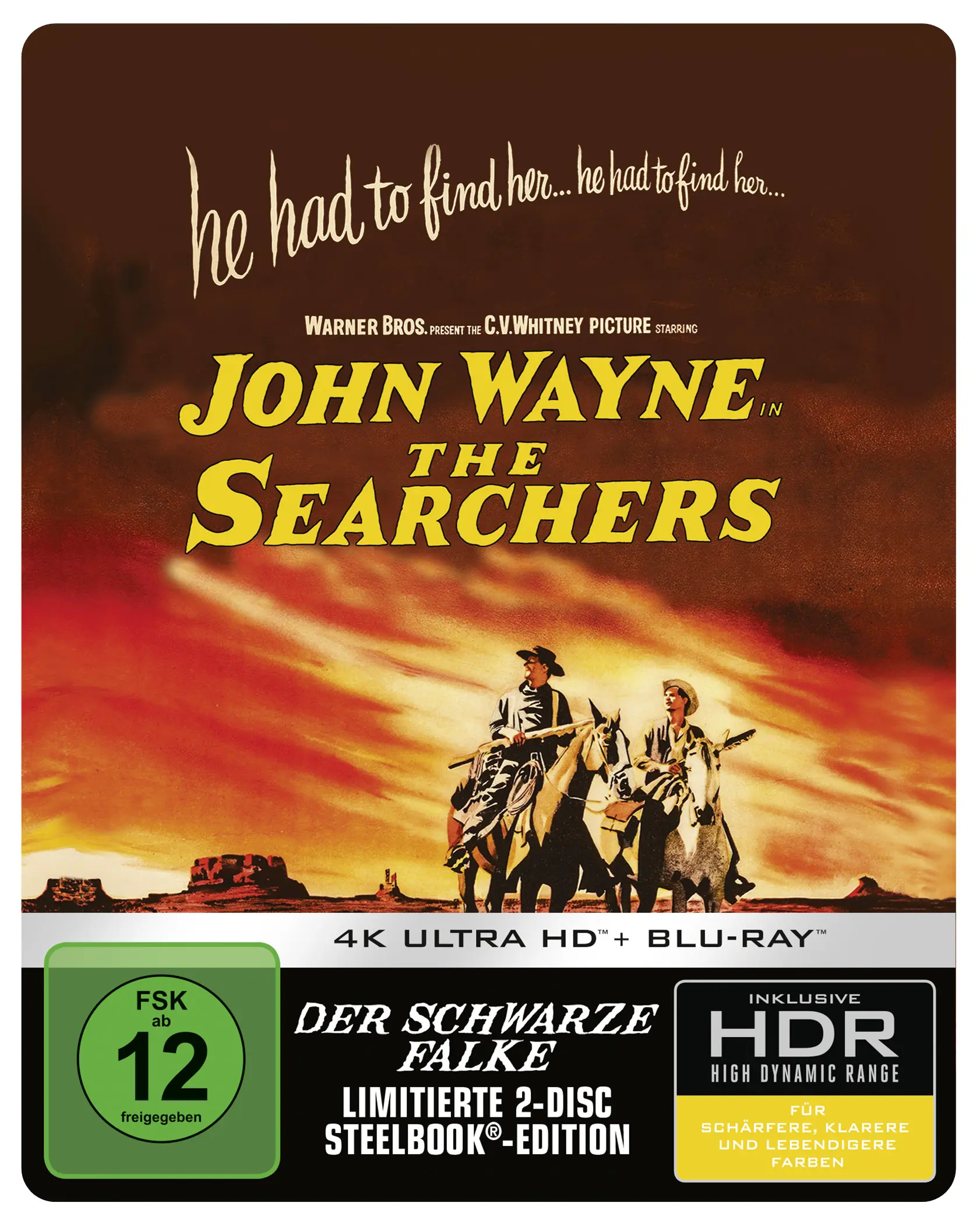 Der schwarze Falke (Steelbook, 4K-UHD+Blu-ray)
