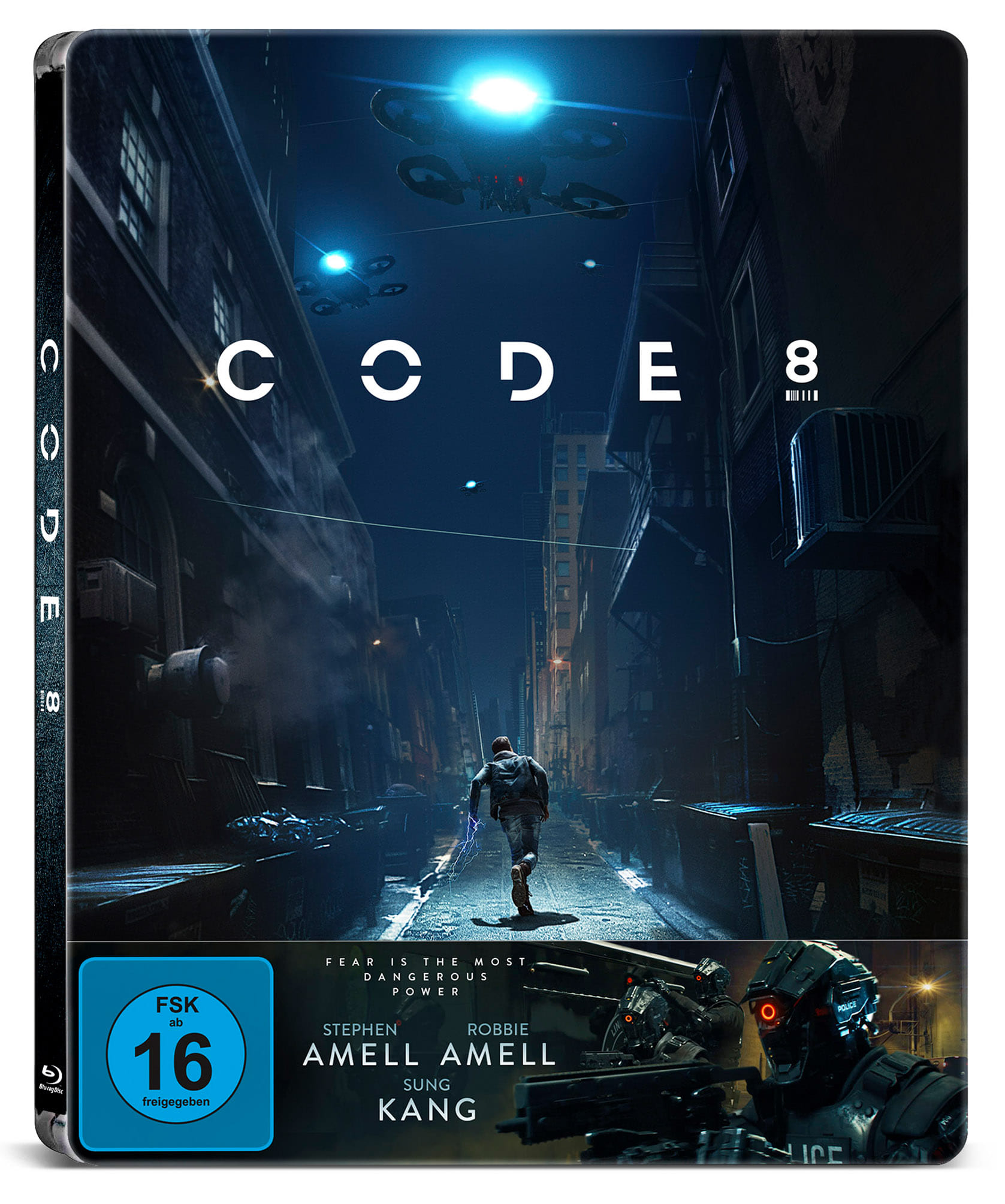 Code 8 (Steelbook) Cover Code 8 (Steelbook) Cover