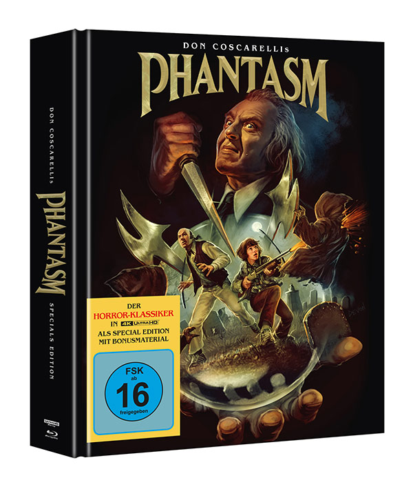 Phantasm - Das Böse (Mediabook, 4K-UHD+Blu-ray+DVD) Phantasm - Das Böse (Mediabook, 4K-UHD+Blu-ray+DVD)