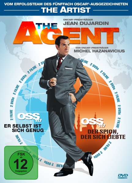 The Agent - OSS 117, Teil 1 & 2 (DVD) Cover The Agent - OSS 117, Teil 1 & 2 (DVD) Cover