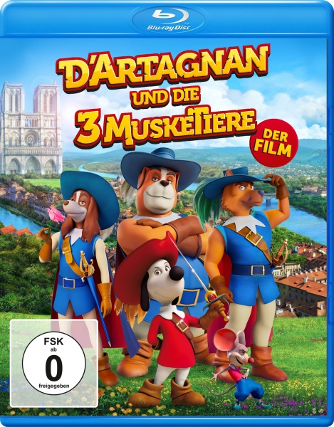 D'Artagnan und die drei MuskeTiere (Blu-ray) Cover D'Artagnan und die drei MuskeTiere (Blu-ray) Cover