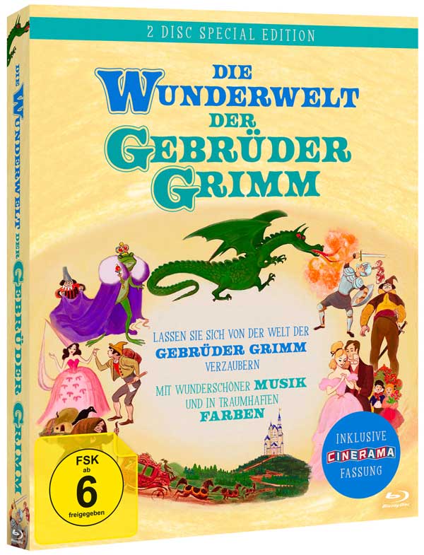 Die Wunderwelt der Gebrüder Grimm (Special Edition, 2 Blu-rays) Die Wunderwelt der Gebrüder Grimm (Special Edition, 2 Blu-rays)