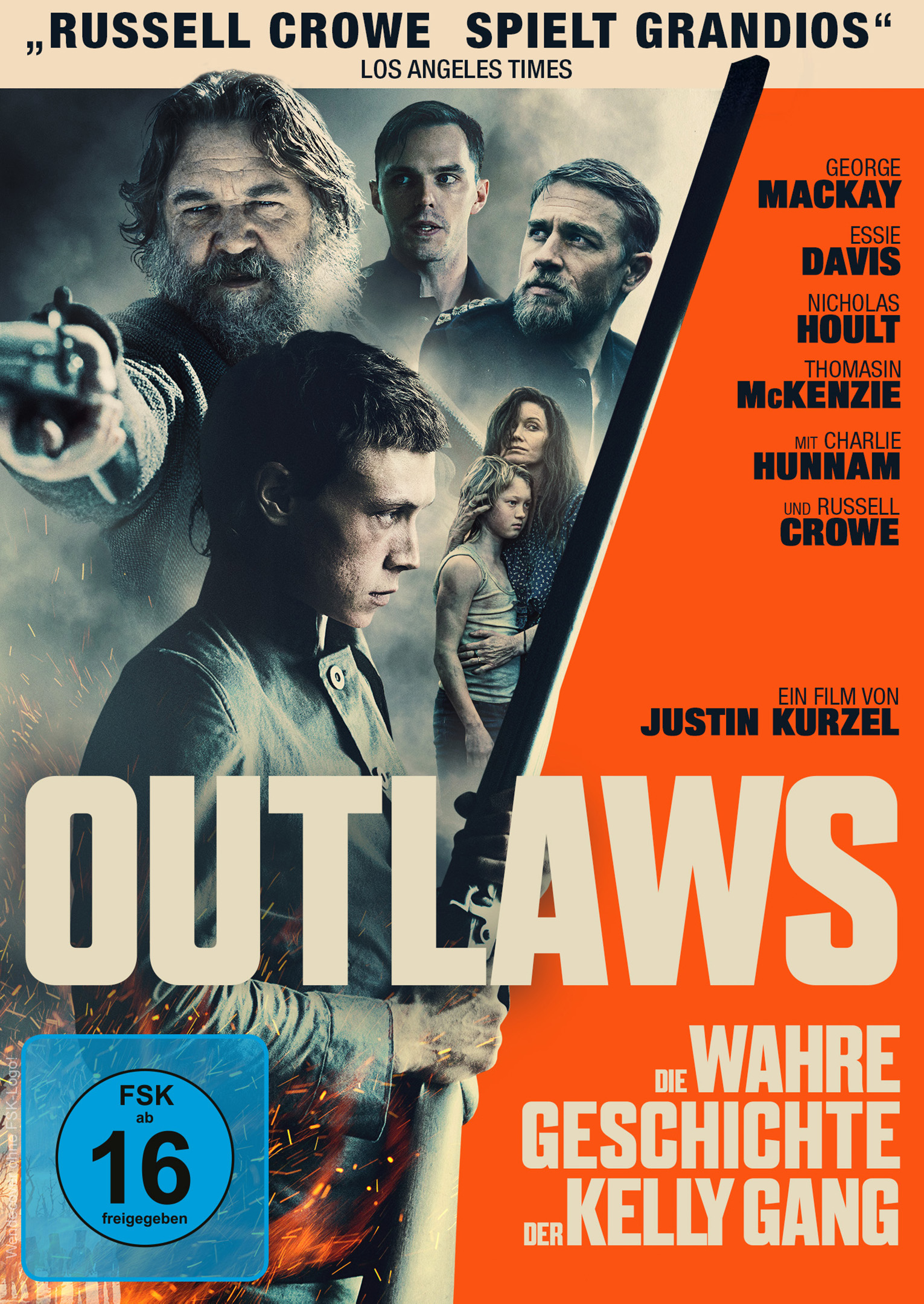 Outlaws-D.wahre Ges.d.Kelly Gang (DVD)  Cover