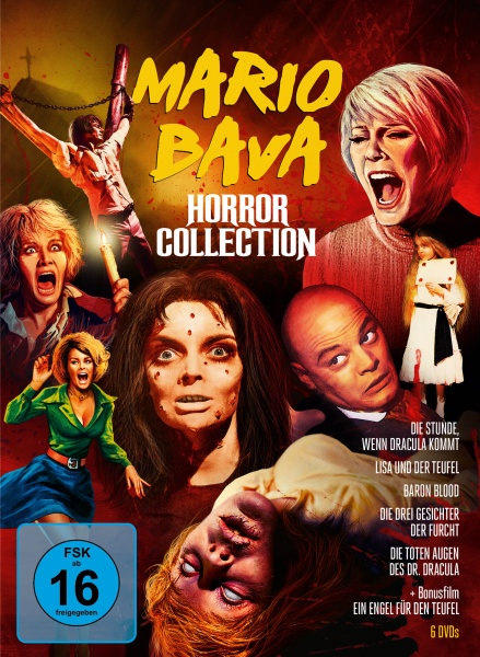 Mario Bava Horror Collection (6 DVDs) Cover