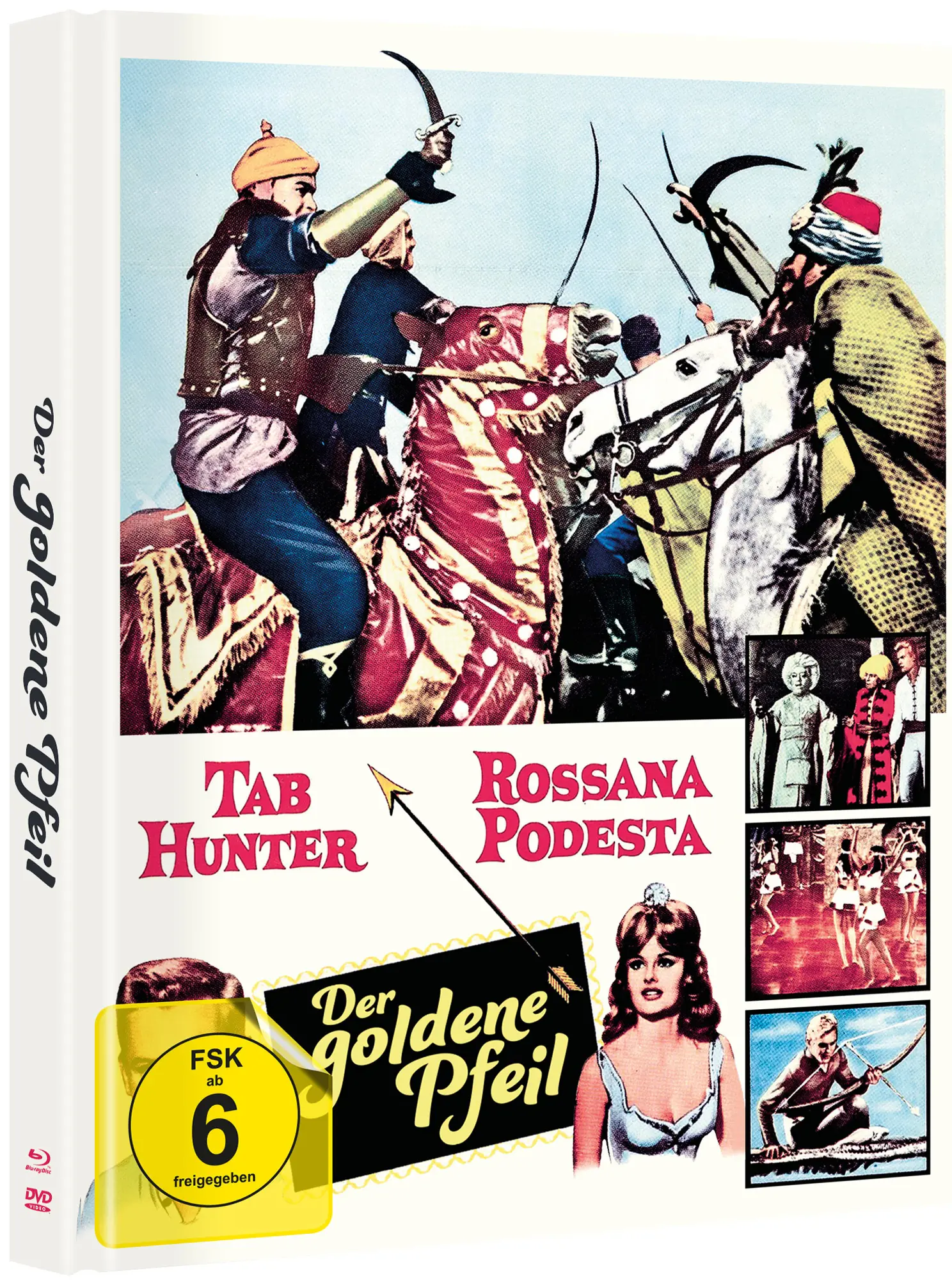 Der goldene Pfeil (Mediabook, Blu-ray+DVD)