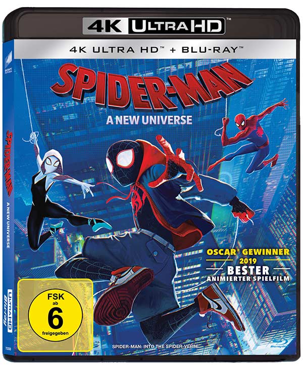 Spider-Man: A New Universe (4K-UHD+Blu-ray) Spider-Man: A New Universe (4K-UHD+Blu-ray)