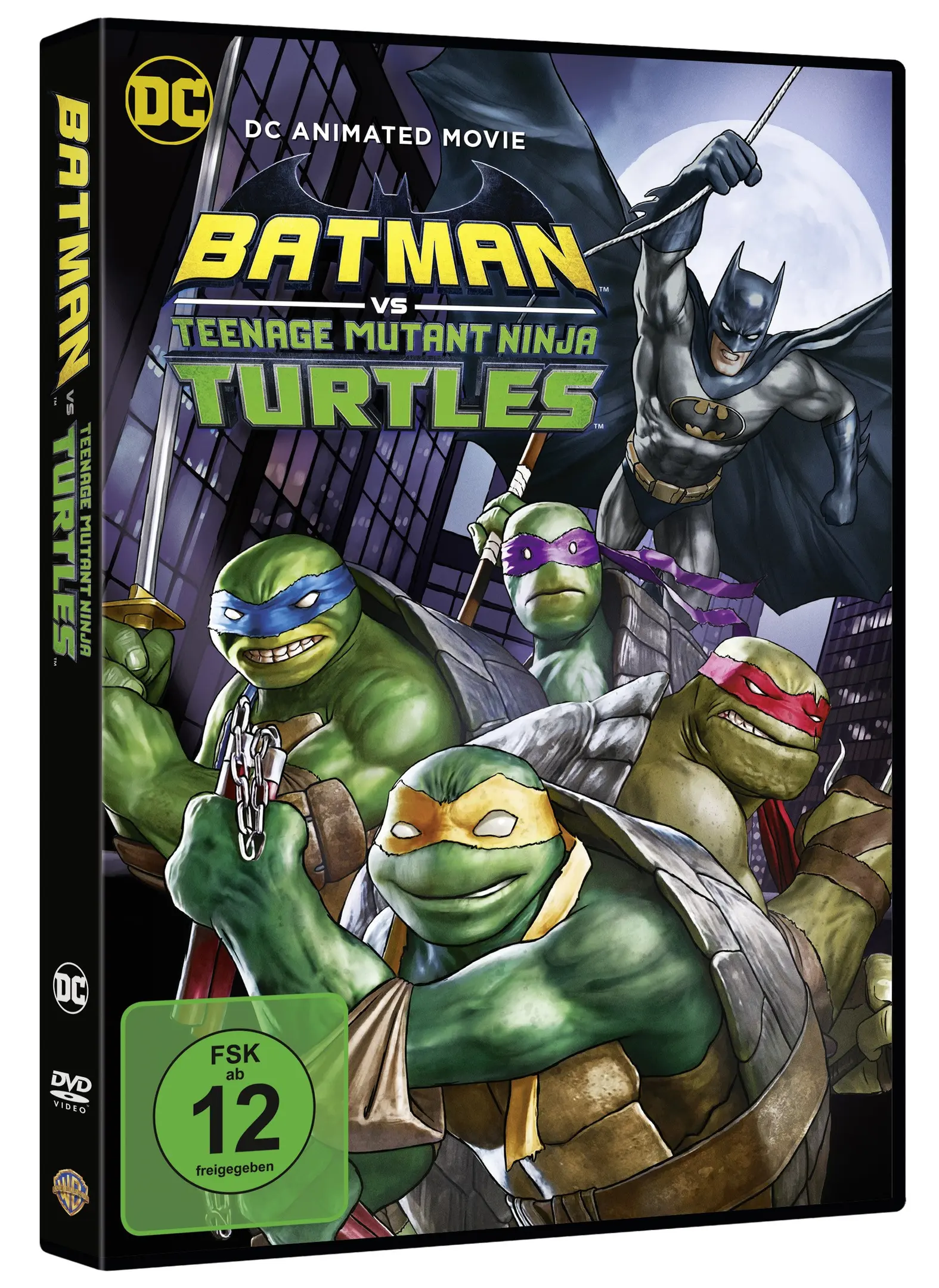 Batman vs. Teenage Mutant Ninja Turtles (DVD) Cover