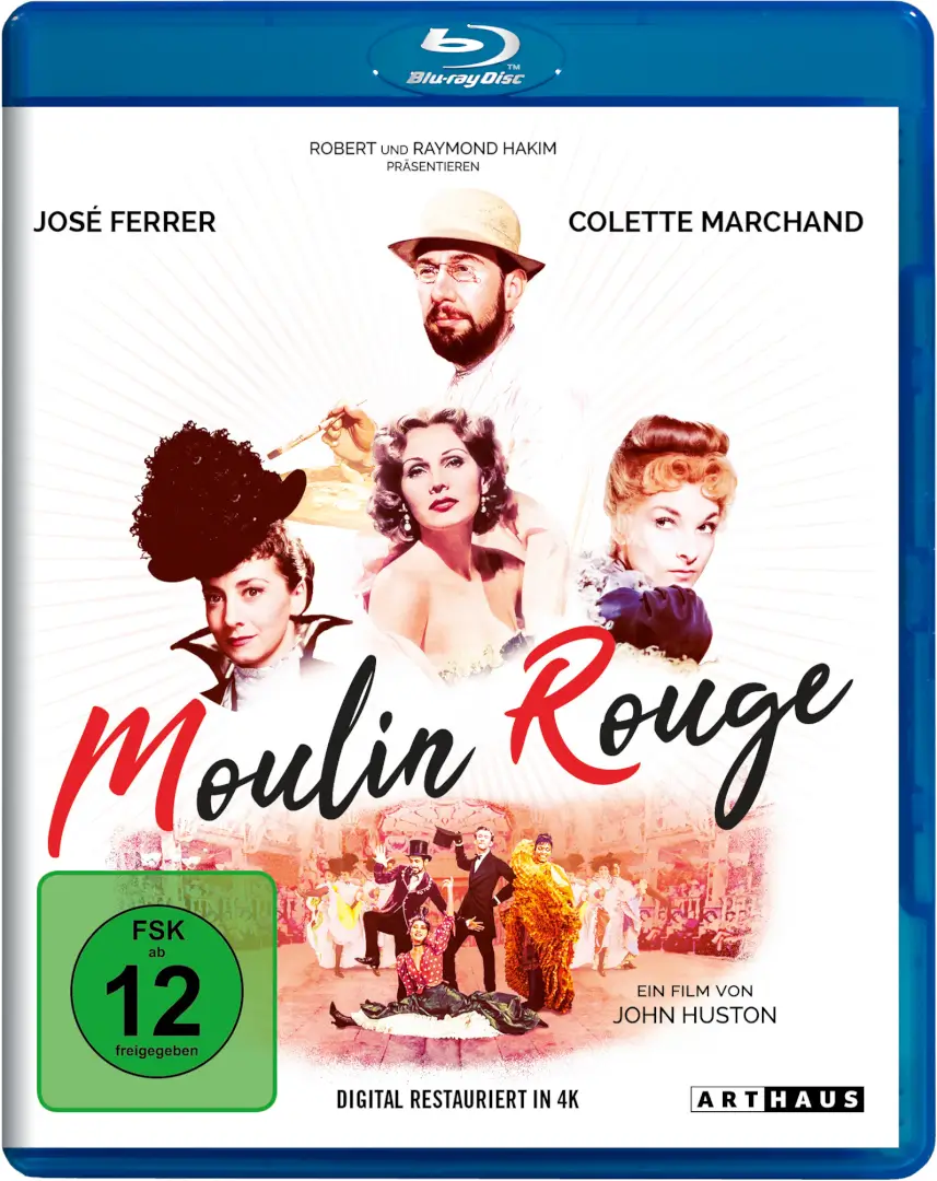 Moulin Rouge (Blu-ray) Cover Moulin Rouge (Blu-ray) Cover