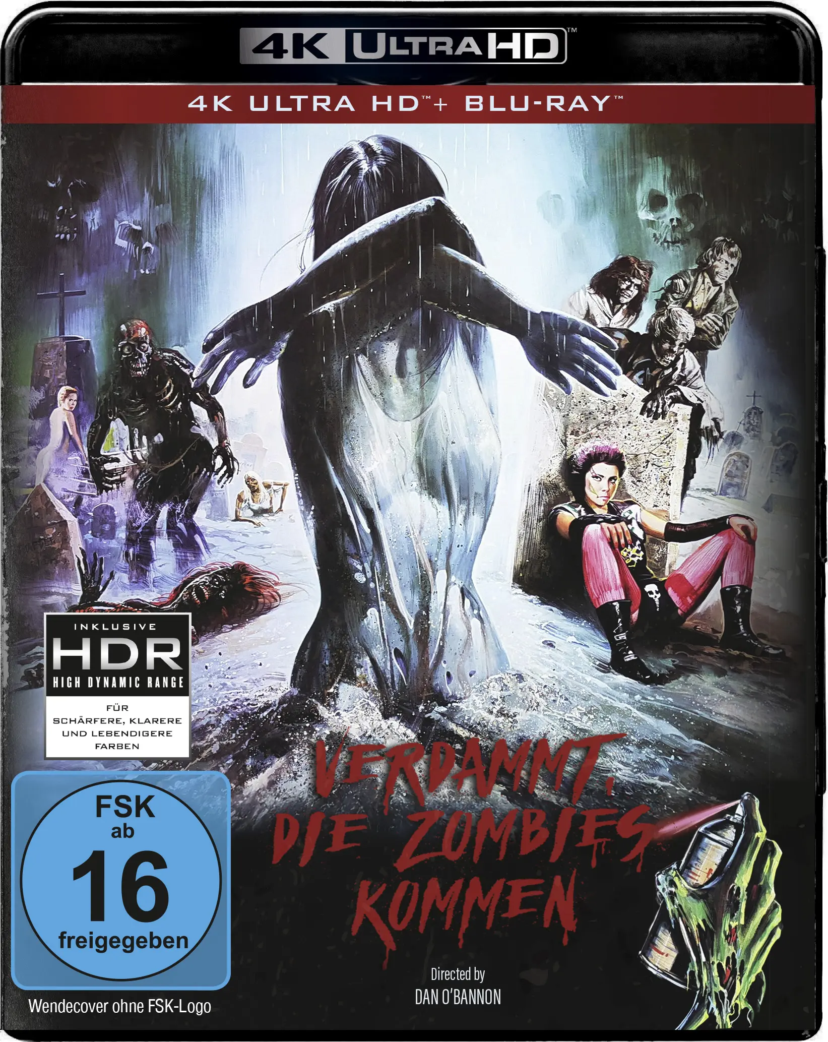 Verdammt, die Zombies kommen (4K-UHD+Blu-ray)