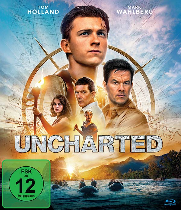 Uncharted (Blu-ray) Cover