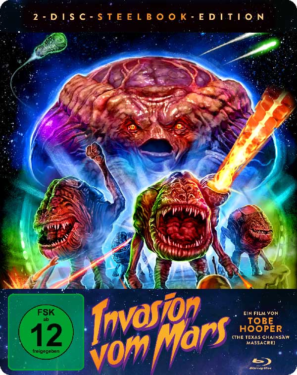 Invasion vom Mars (Steelbook) (Blu-ray) Cover Invasion vom Mars (Steelbook) (Blu-ray) Cover