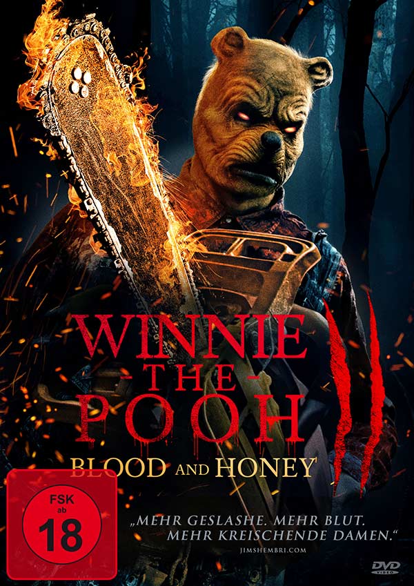Winnie the Pooh: Blood and Honey 2 (DVD) Cover