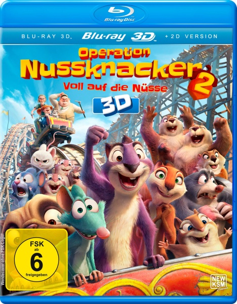 Operation Nussknacker 2 (3D Blu-rays) Cover Operation Nussknacker 2 (3D Blu-rays) Cover